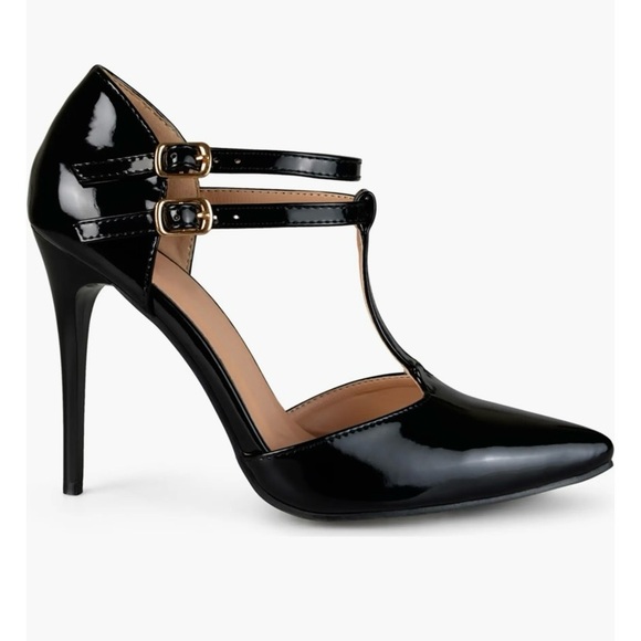 Tru Patent T-Strap Pump - Wide Width  (Women) - Picture 4 of 8
